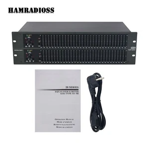 Ecualizador de audio profesional DBX 1231 doble 31 bandas IC chip control núcleo sólido - Imagen 1 de 8
