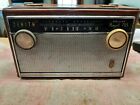 1960 ZENITH Deluxe Royal 755G Leather Case WORKS GREAT