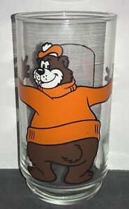 A & W Family Restaurant Glass Rooty Bear Hugging VTG Root Beer Collectible