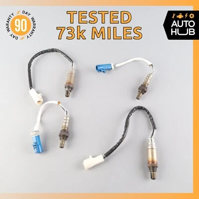 02-05 Ford Thunderbird Sensor Oxígeno O2 Lambda Delantero y Trasero Juego de 4 OEM 73k Foto 1 de 4