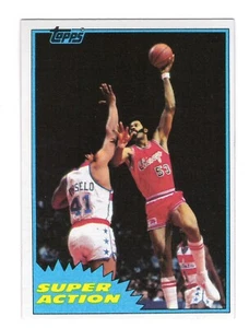 1981-82 Topps NBA Artis gilmore Super Action Card 107 Chicago Bulls Jacksonville - Picture 1 of 2
