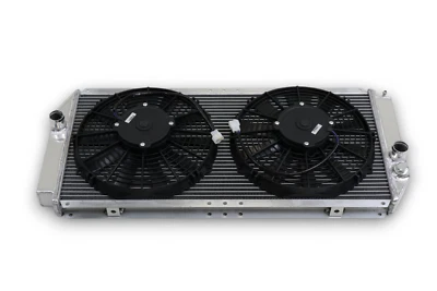 Radiateur ALU Alpine A610 V6 Turbo Gros Volume Radiator Eau Aluminium + Ventilo - Bild 1 von 3