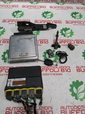 5s7112a650la Engine Control Unit Kit Ford Mondeo III 2.0 TDCI 2004 - Image 1 of 2