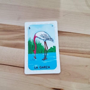 LA GARZA - Loteria Mexican game card single - Picture 1 of 3