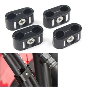 Dual Throttle & Idle Cable Clamp Holder Organizer Separator for Harley 1984-UP - Bild 1 von 12