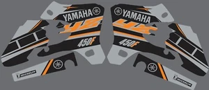 Yamaha Graphics YZ 450F YZ450F 2003 2004 2005 gris - Imagen 1 de 1
