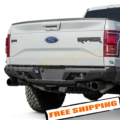 Addictive Desert Designs Stealth Fighter Rear HD Bumper for 2017-2020 Ford F-150 Foto 1 de 4