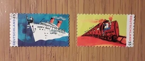 Complete Germany / Deutschland used stamp set: 2010 Lindenberg Paintings - Picture 1 of 1