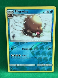 Piloswine Uncommon Reverse Holo Crimson Invasion Pokemon Card 20/111 - Bild 1 von 2