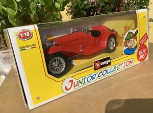 Alfa RomeoJunior Collection Burago 1:18 Pari Al Nuovo No Maisto Polistil Solido - Foto 1 di 16
