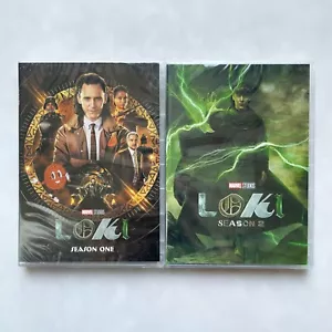Loki: The Complete Series Season 1-2 (DVD, 4-Disc Box set) New - Afbeelding 1 van 2
