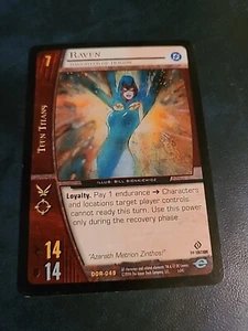 VS System: Raven, Daughter of Trigon 1st Edition - DC Origins TCG CCG - LP - Picture 1 of 1