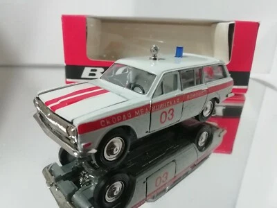Ambulanza Volga URSS CCCP Novoexport Gas 24-02 in grigio chiaro in 1:43 in sc... - Immagine 1 di 4