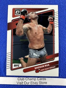 2022 #13 Shogun Rua Panini Donruss Optic UFC - Picture 1 of 2