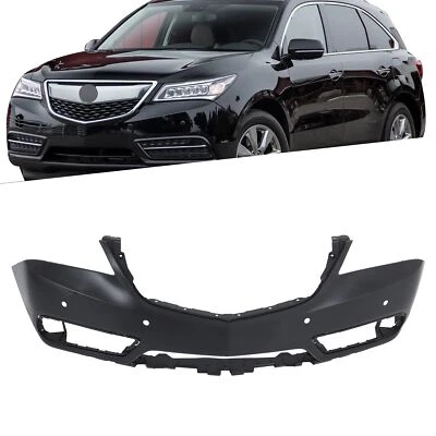 Cubierta de parachoques delantero para Acura MDX 2014 2015 2016 con sensor y orificios de luz antiniebla Foto 1 de 4