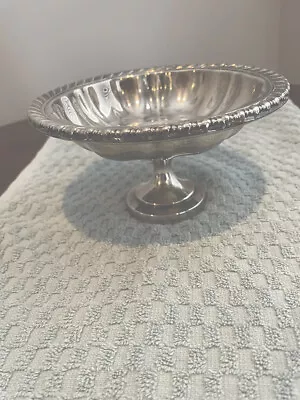 Oneida Silver Plated Candy Nut Dish 5.5  Small Footed Bowl • 17.52$