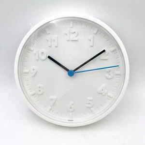 New IKEA Wall Clock Stomma by Gustav Carlberg 20 cm Minimal White 2017 - Picture 1 of 2