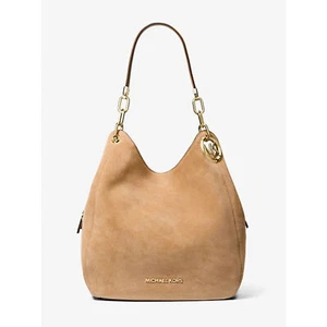 Bolso de Hombro Michael Kors Lillie Grande Gamuza Cacahuete 30F3G0LE3S-Cacacahuete - Imagen 1 de 8