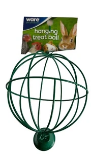 WARE Pet Products Hanging Treat Ball with Bell for Small Animals Rabbits Hamster - Picture 1 of 2