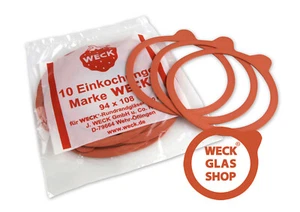 30 x WECK® RR100 Gummiring Einmach Einkochringe 94x108 Dichtungsring 3 Beutel - Bild 1 von 1