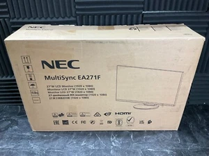 NEC MultiSync EA271F 27" LED LCD Display 1080p EA271F-BK ✅❤️️✅❤️️ BRAND NEW! - Picture 1 of 4