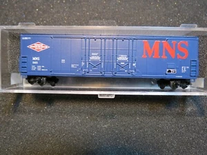 N - Atlas 31081 - 50' Evans D/P/D Boxcar, MNS 565 LN M-M couplers - Picture 1 of 2