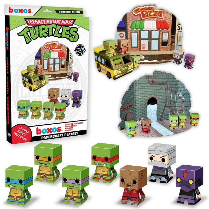 JUEGO PAPERCRAFT TMNT Foto 1 de 1