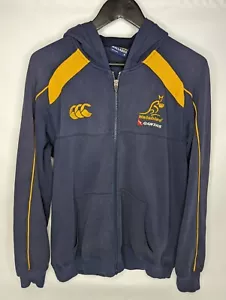 Canterbury CCC Australia Wallabies Team Issue Full Zip Hoodie Embroidered - Picture 1 of 7