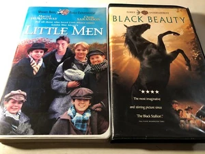 Little Men (1998) Black Beauty (1994) VHS Drama Adventure Warner Bros. - Picture 1 of 3