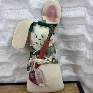 Vintage primitiver Osterhase 9" T gewichtetes Regal Sitter - Bild 1 von 6