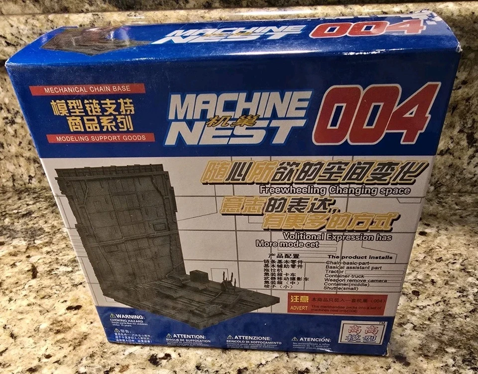 Kotobukiya M.S.G Machine Nest 004 Plastic Model Parts NEW SEALED  - Imagem 1 de 4