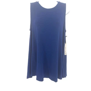 Gibson Top Größe Large Damen royalblau Tank dehnbar lockere Passform - Bild 1 von 11