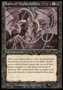Italian Chains of Mephistopheles - Light Play MTG Legends - Picture 1 of 1