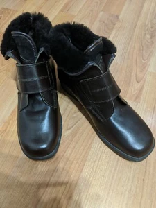 Luftpolster Women's Warm Winter Fur Real Leather Shoes UK 4 - Picture 1 of 8