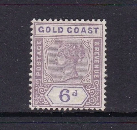 Gold Coast - SG 30 - m/m - 1898/1902 - 6d - Q.V Cover