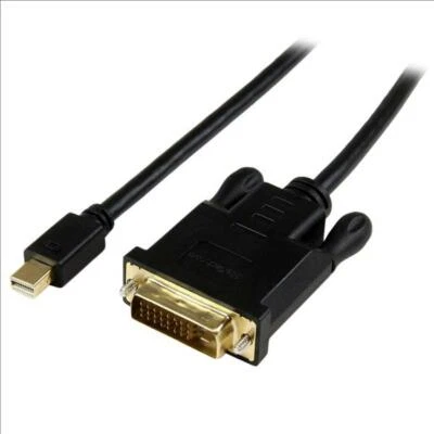 MDP2DVIMM3BS Startech 3' Mini DisplayPort to DVI Active Adapter Converter Cable - Image 1 of 4