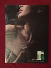 Emeraude Perfume ?Alluring As An Emerald? 1987 Print Ad - Great to Frame!