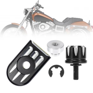 Seat Bolt Tab Knob Nut Cover Kit Fits For Harley Cvo Pro Street Breakout - Picture 1 of 9