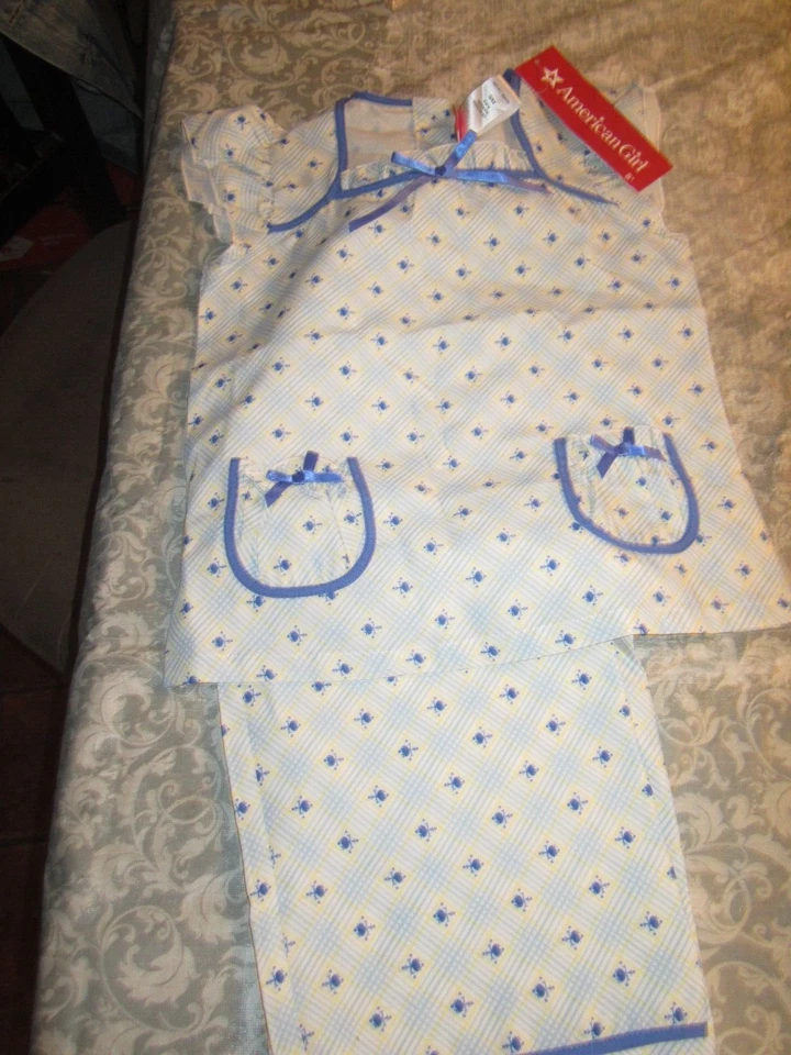 American Girl MOLLY'S FLORAL PJS for girls size XS 6 childrens pajamas NWTS - Image 1 of 1