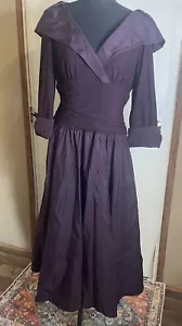Jessica H Damenkleid Brautmutter Pflaume Größe 12 - Bild 1 von 10