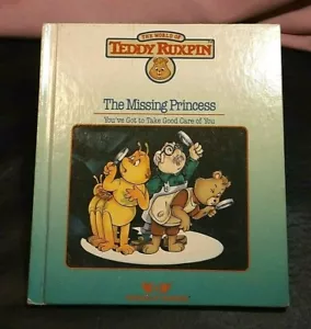 LIBRO DE PELUCHE RUXPIN LA PRINCESA DESAPARECIDA MUNDOS DE MARAVILLA - SOLO LIBRO - Imagen 1 de 4
