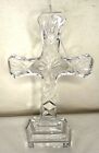 Marquis Waterford Crystal STANDING CROSS 8" Signed Beautiful!