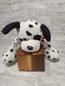 Animal Adventure Dalmatiner Welpe Hund klein 7 Zoll weicher Plüsch 2015 rote Satinschleife - Bild 1 von 8