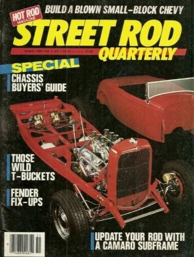 Hot Rod Magazine STREET ROD QUARTERLY Spring 1985 Vol 2 No 1 NSRA 27 Ford Deuce - Image 1 of 1