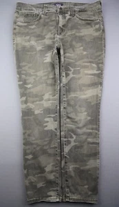 Pantalones ajustados para mujer NYDJ de altura media camuflaje ami talla 12 (33x25) - Imagen 1 de 8