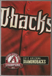 2012 Arizona Diamondbacks Baseball Media Guide - Picture 1 of 2