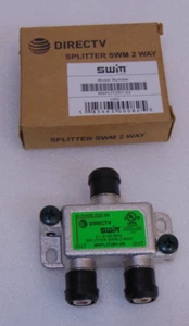 DIRECTV 2-WAY SWM DIVISOR DE ANULACIÓN ETIQUETA VERDE 2-2150 MHZ MSPLIT2R1-03 Caja - Imagen 1 de 5