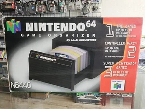 Nintendo 64 Game Organizer Drawer Fits Up to 12 Games ***New in Box* ** - Bild 1 von 9