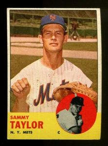 1963 Topps Baseball #273 Sammy Taylor Card Card - EX            #2632 - Picture 1 of 1