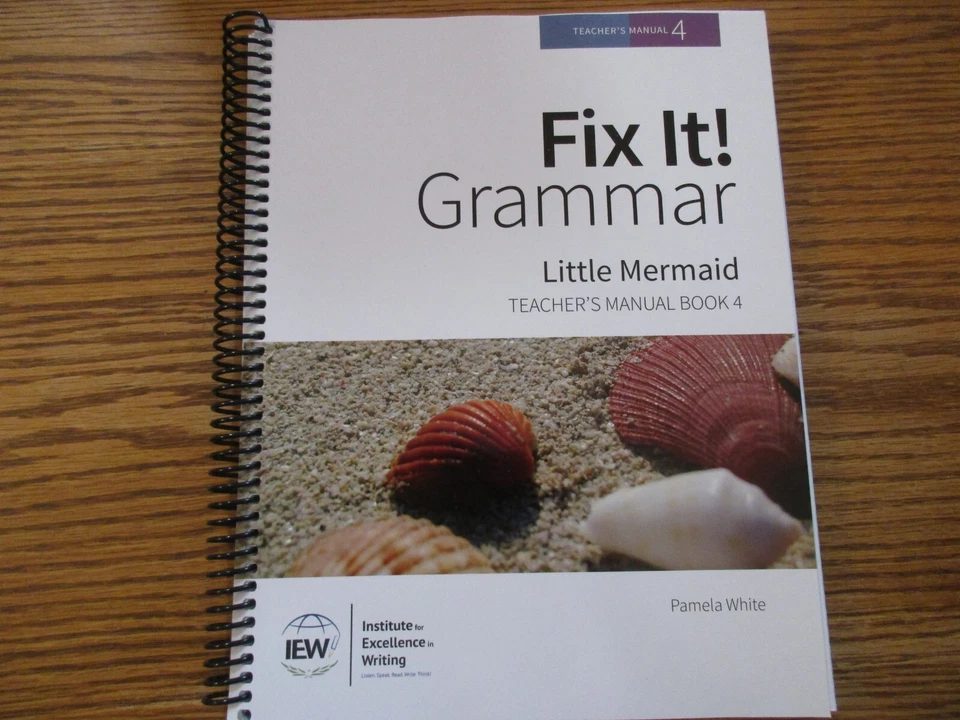 IEW-Fix It! Grammar-Little Mermaid (teacher manual) (3rd ed) - Image 1 of 1